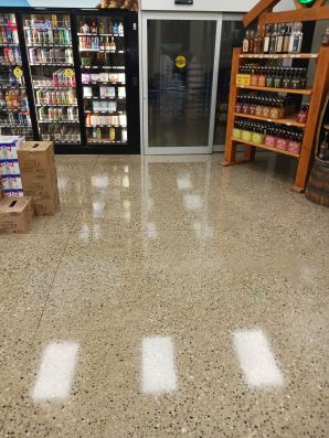 Before & After Commercial Floor Strip & Wax in Greenwood, IN (8)