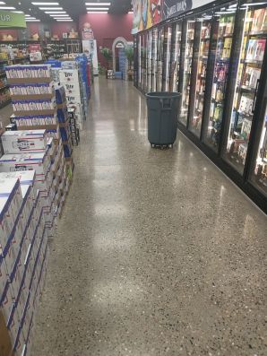 Before & After Commercial Floor Strip & Wax in Greenwood, IN (2)